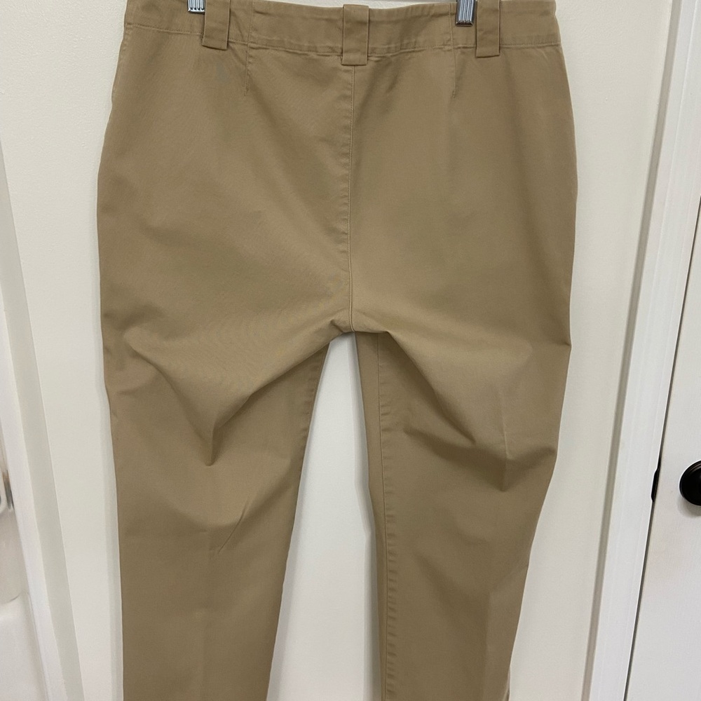 Women's Lauren Active Ralph Lauren L-RL Tan Capri’s size 12 - Picture 5 of 6